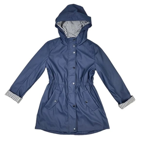 Urban Republic Other - Urban Republic Girl's Navy Blue Hooded Raincoat